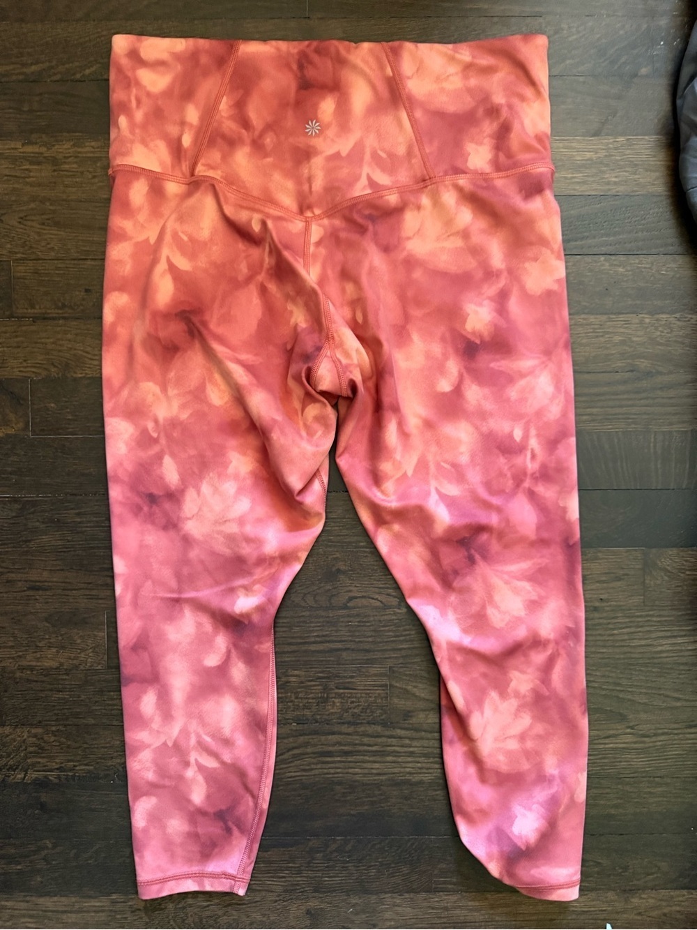 Athleta Serene Island Coral Leggings - Picture 5 of 8